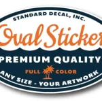 oval Stickers